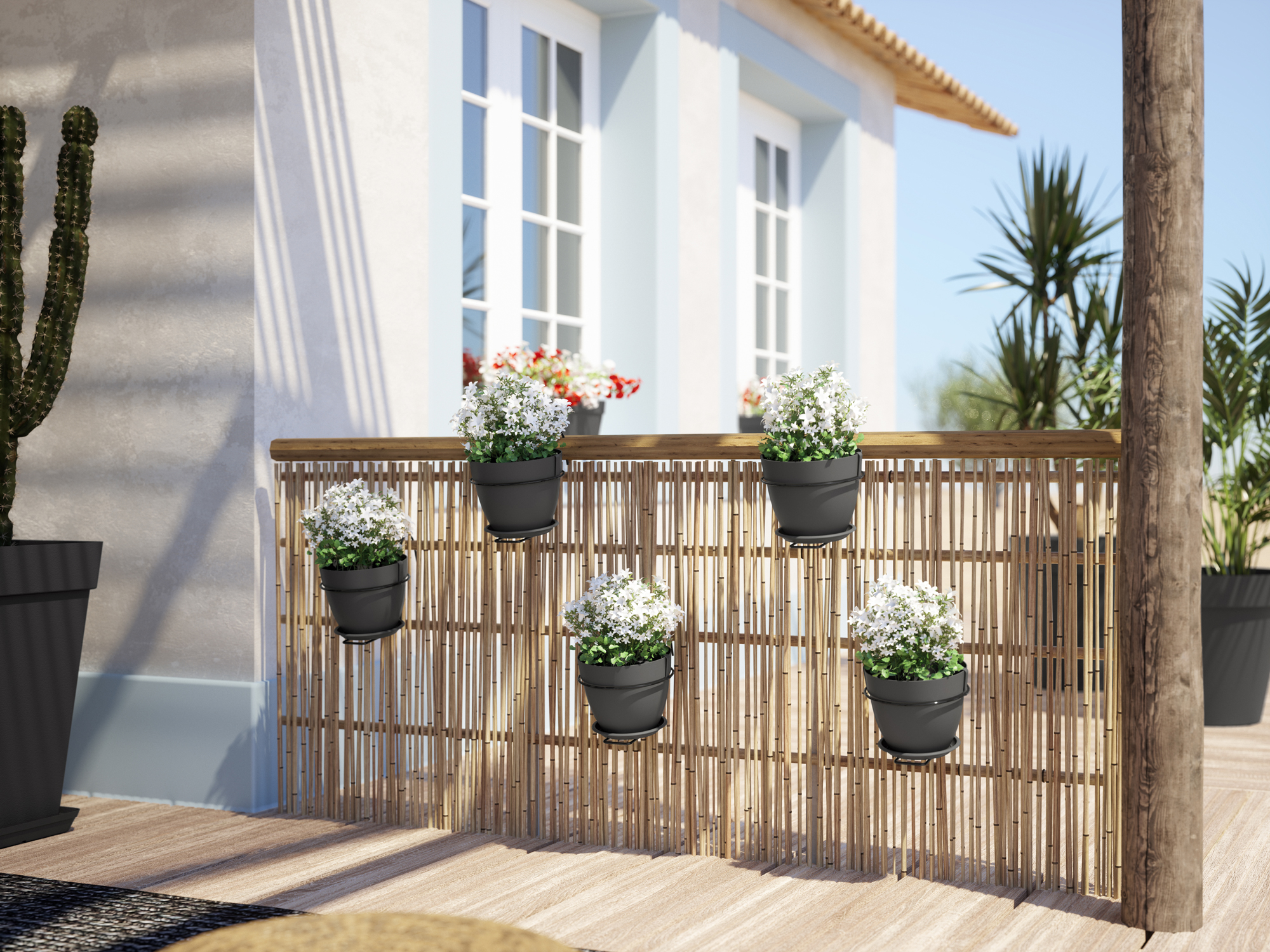 Capri Campana Balcony Pot Kit